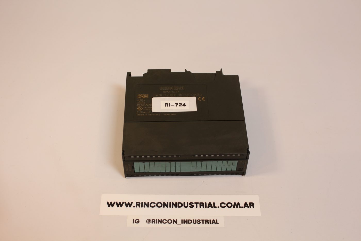 Vista 2 de Módulo Analógico 8 Canales 13 bit S7-300