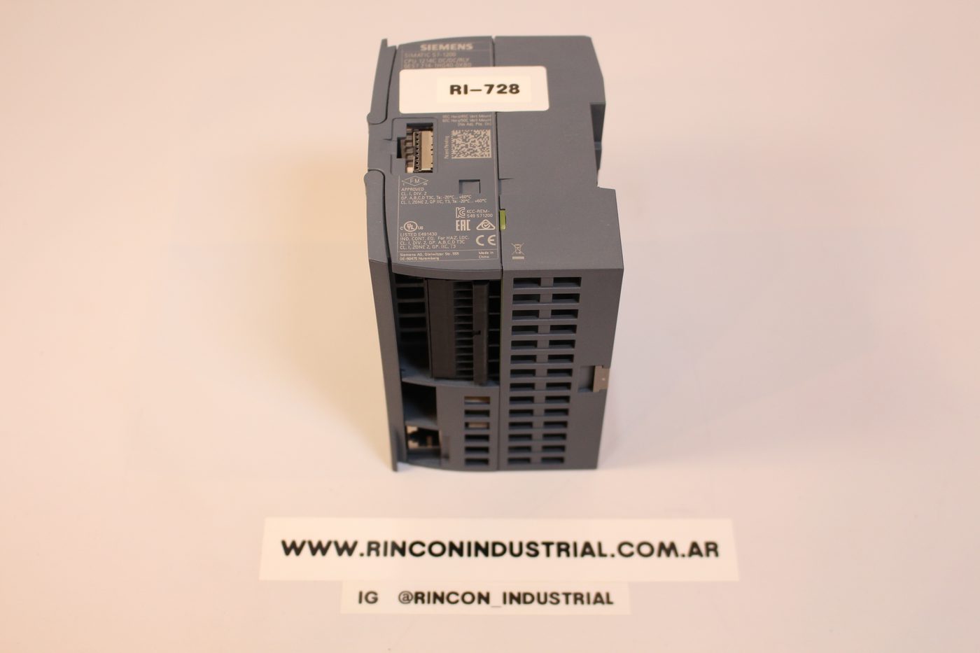 Vista 2 de CPU Siemens S7-1200 1214C DC/DC/Relay
