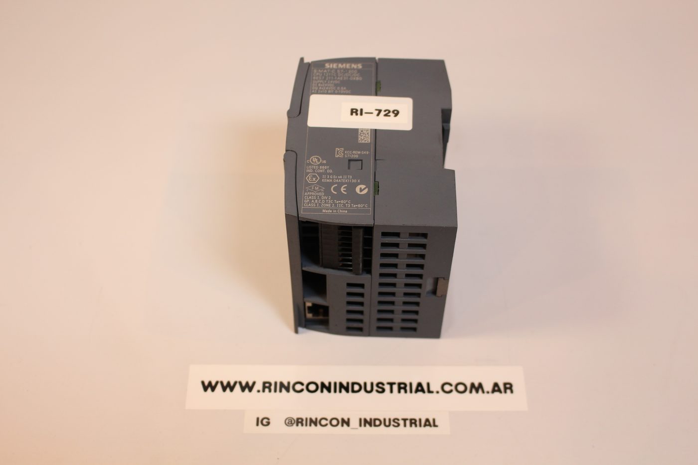 Vista 2 de CPU Siemens S7-1200 1211C (V3)