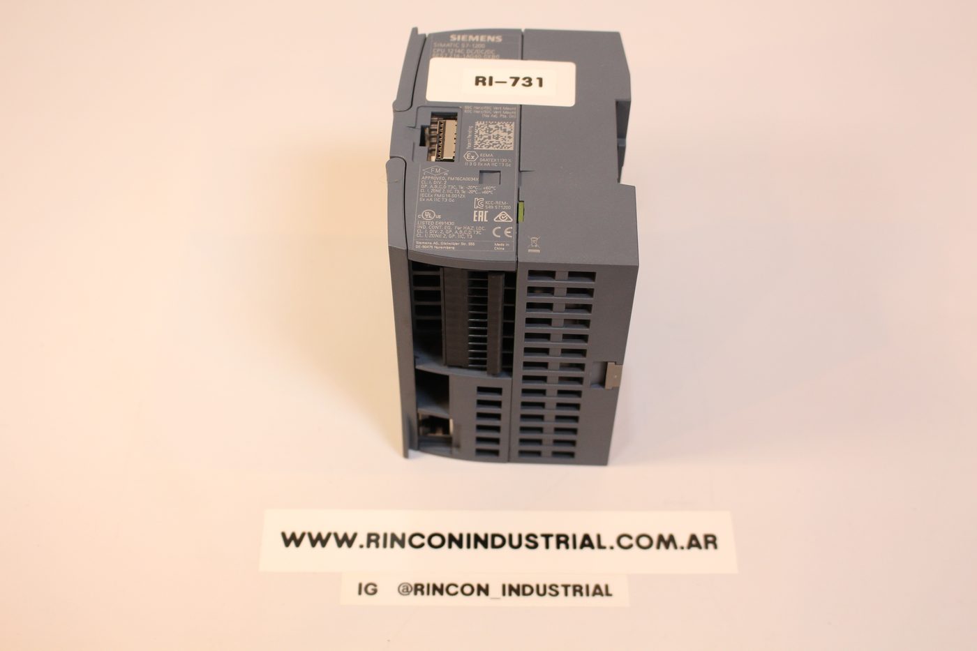 Vista 2 de CPU Siemens S7-1200 1214C DC/DC/DC
