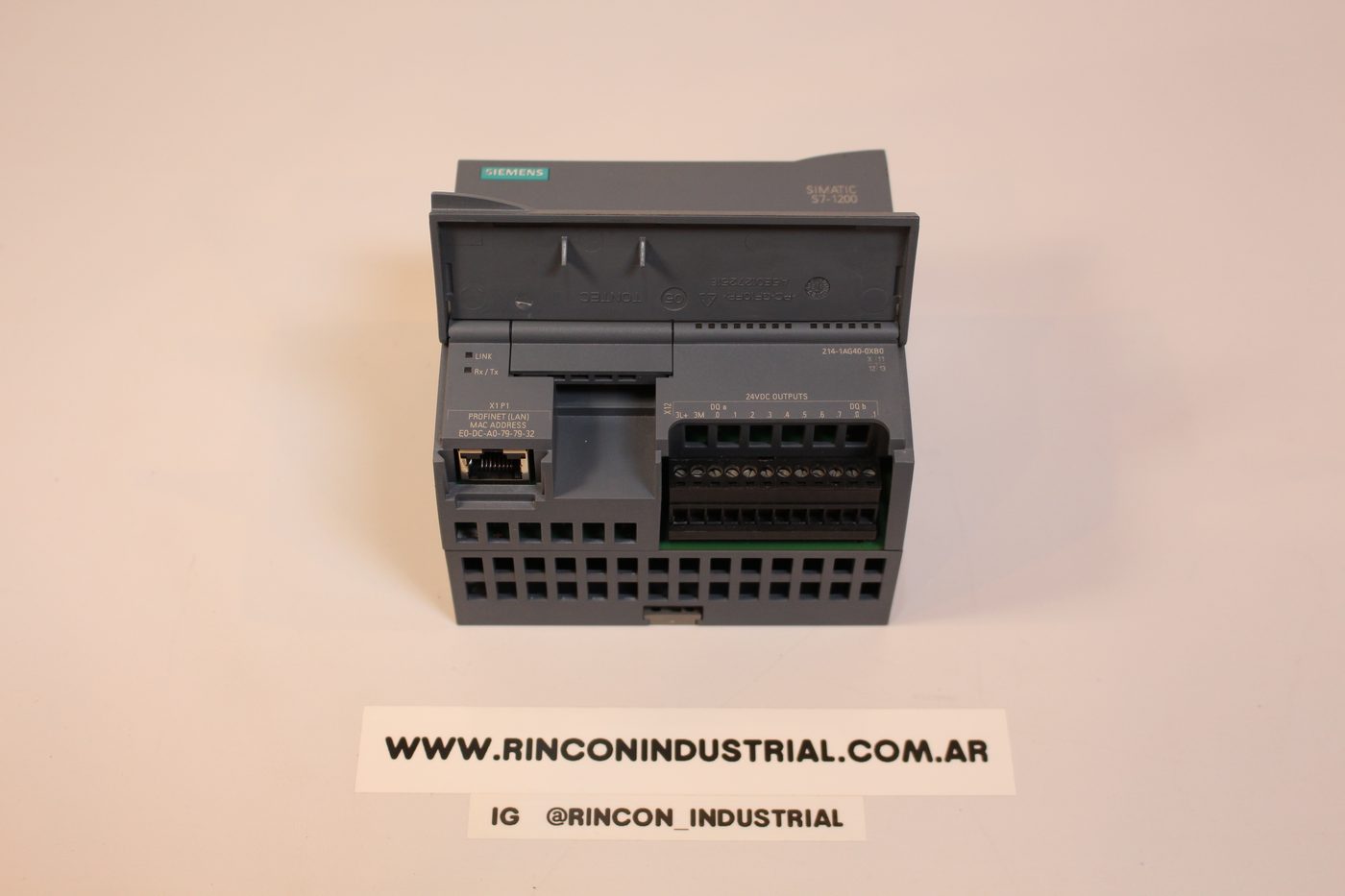 Vista 3 de CPU Siemens S7-1200 1214C DC/DC/DC