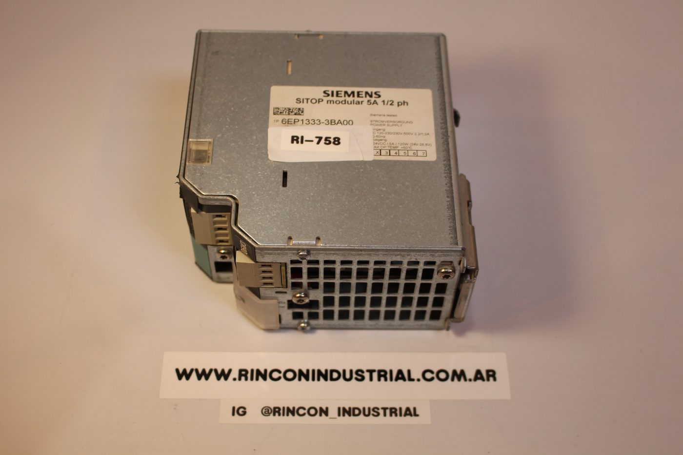 Vista 2 de Fuente Siemens SITOP PSU200M 5A