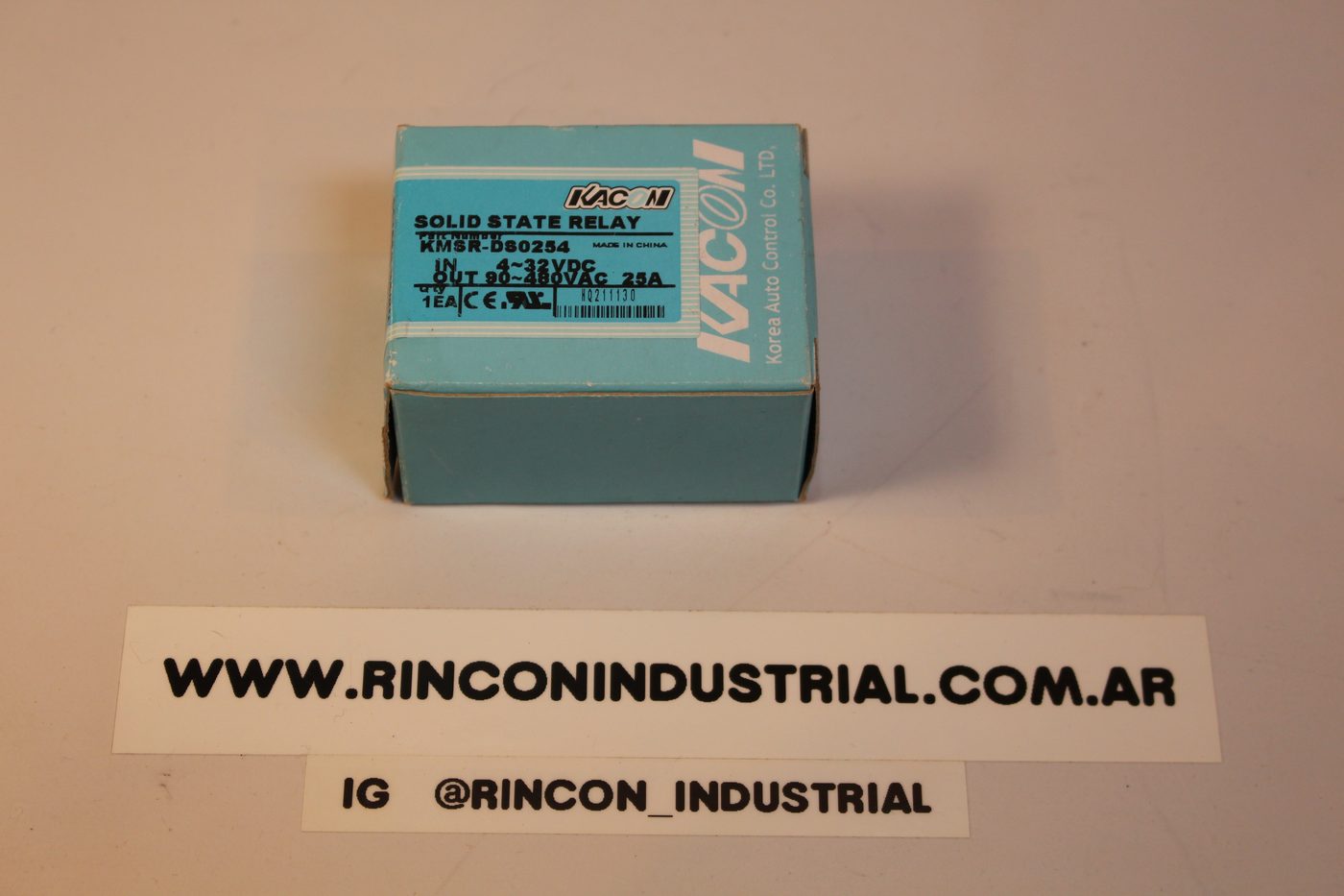 Vista 2 de Relay SSR Kacon KMSR-DS0254 – 25A, 90-480VAC