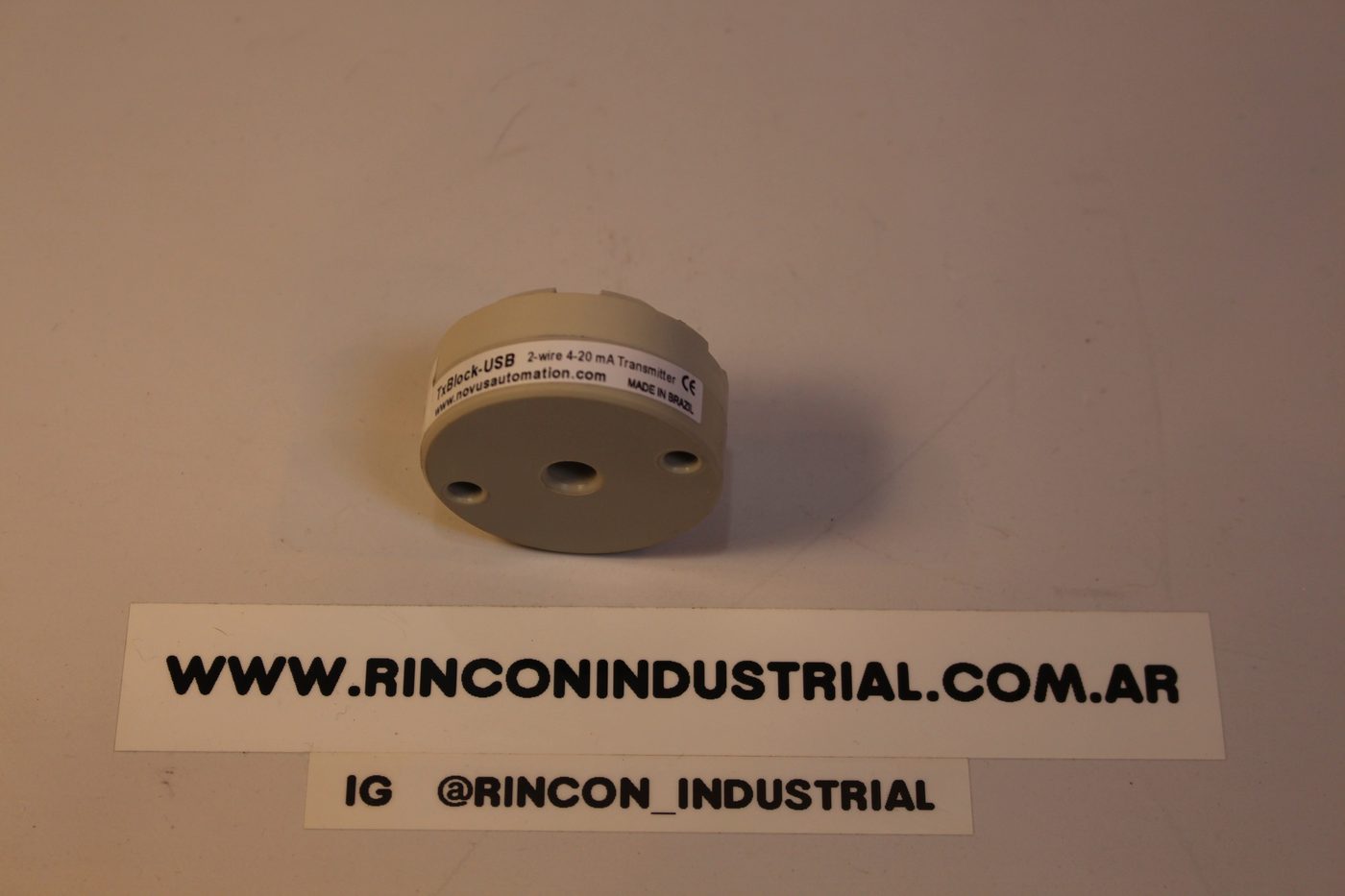 Vista 2 de Transmisor Temperatura Novus TxBlock-USB