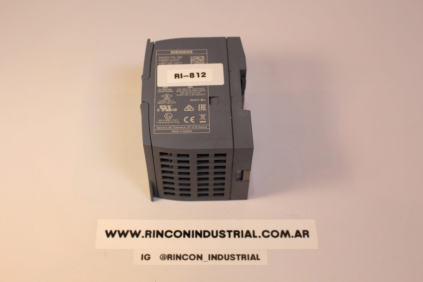 Vista 2 de Fuente Siemens SIMATIC PM1207